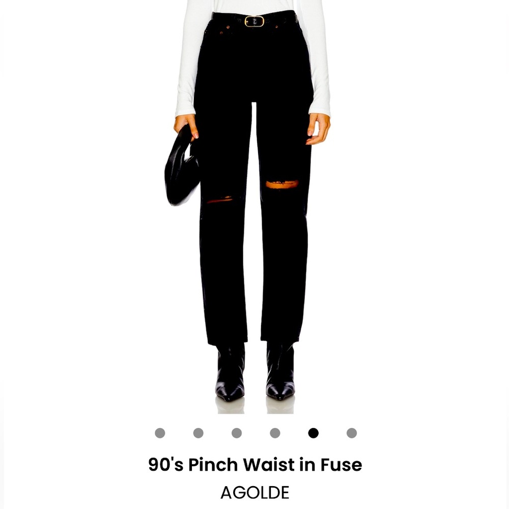 Agolde 90’s pinch waist denim jeans